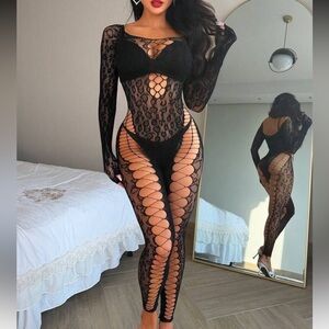 Leopard Agenda Off The Shoulder Bodystocking NEW 🏷️